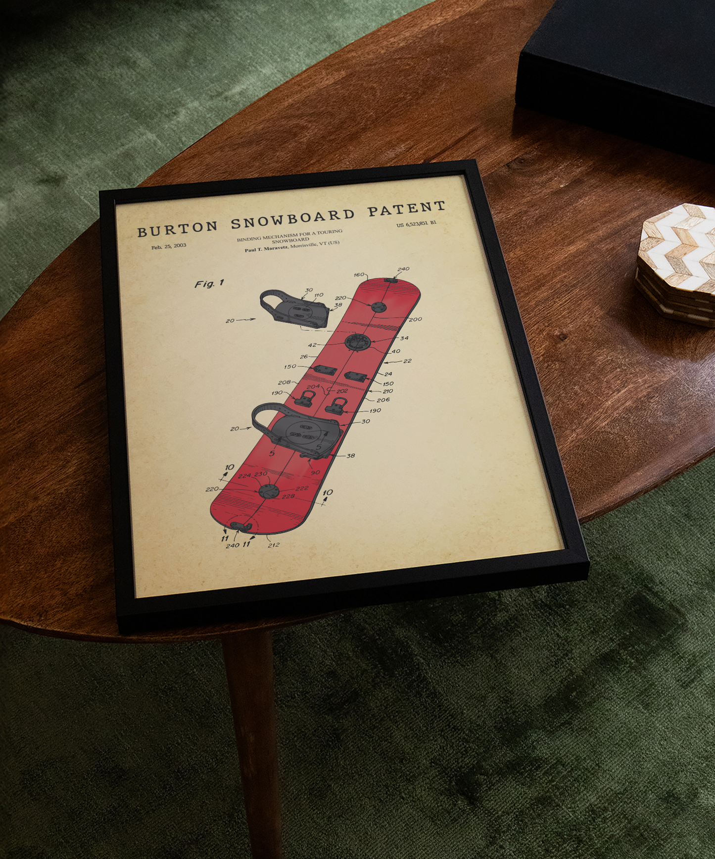 Burton Snowboard Patent