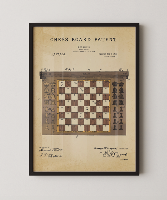 Chess Board Patent