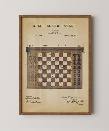 Chess Board Patent