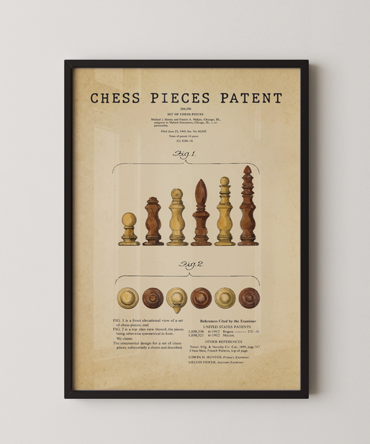 Chess Pieces Patent