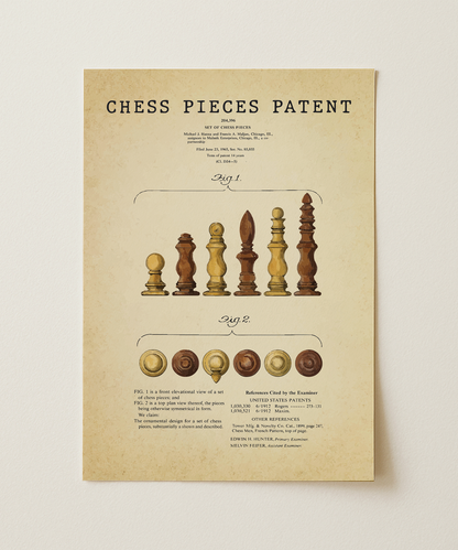 Chess Pieces Patent