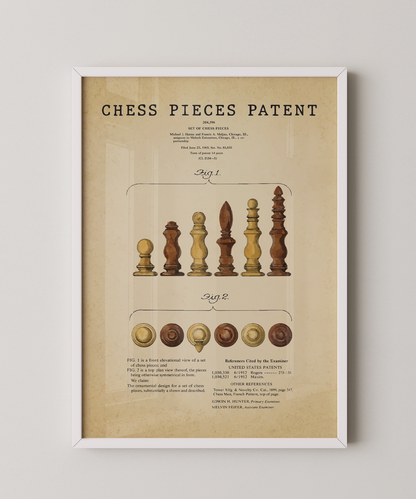 Chess Pieces Patent