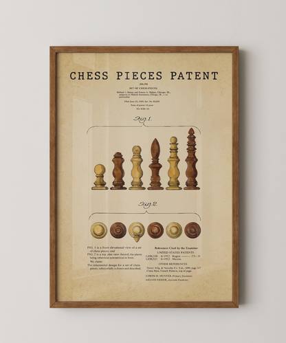 Chess Pieces Patent