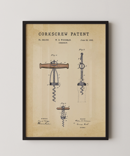 Corkscrew Patent