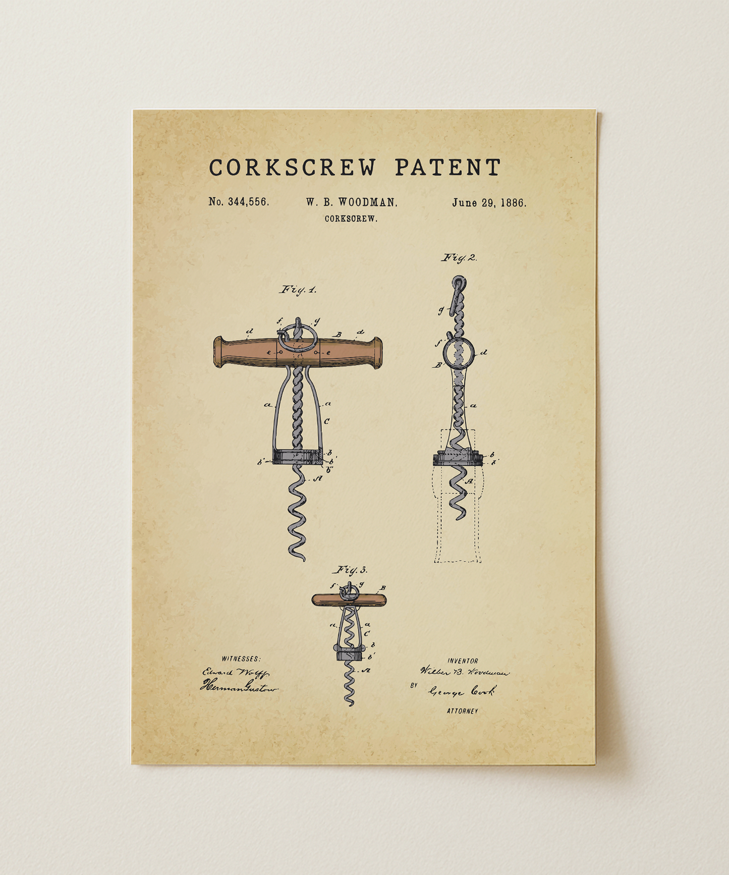 Corkscrew Patent