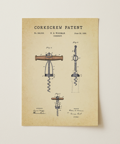 Corkscrew Patent