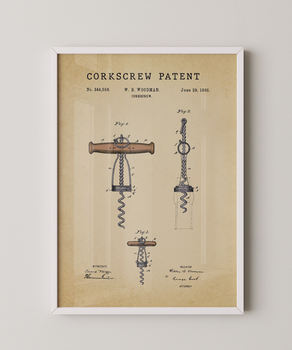 Corkscrew Patent