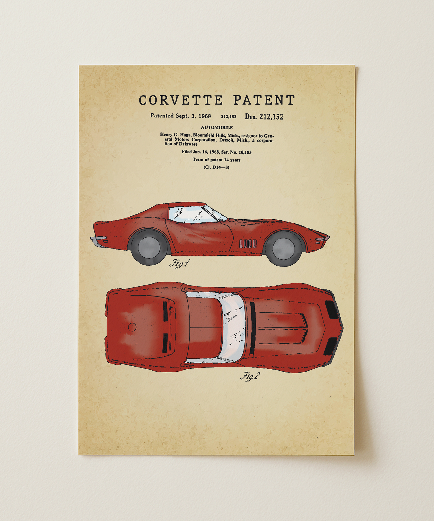 Corvette Patent