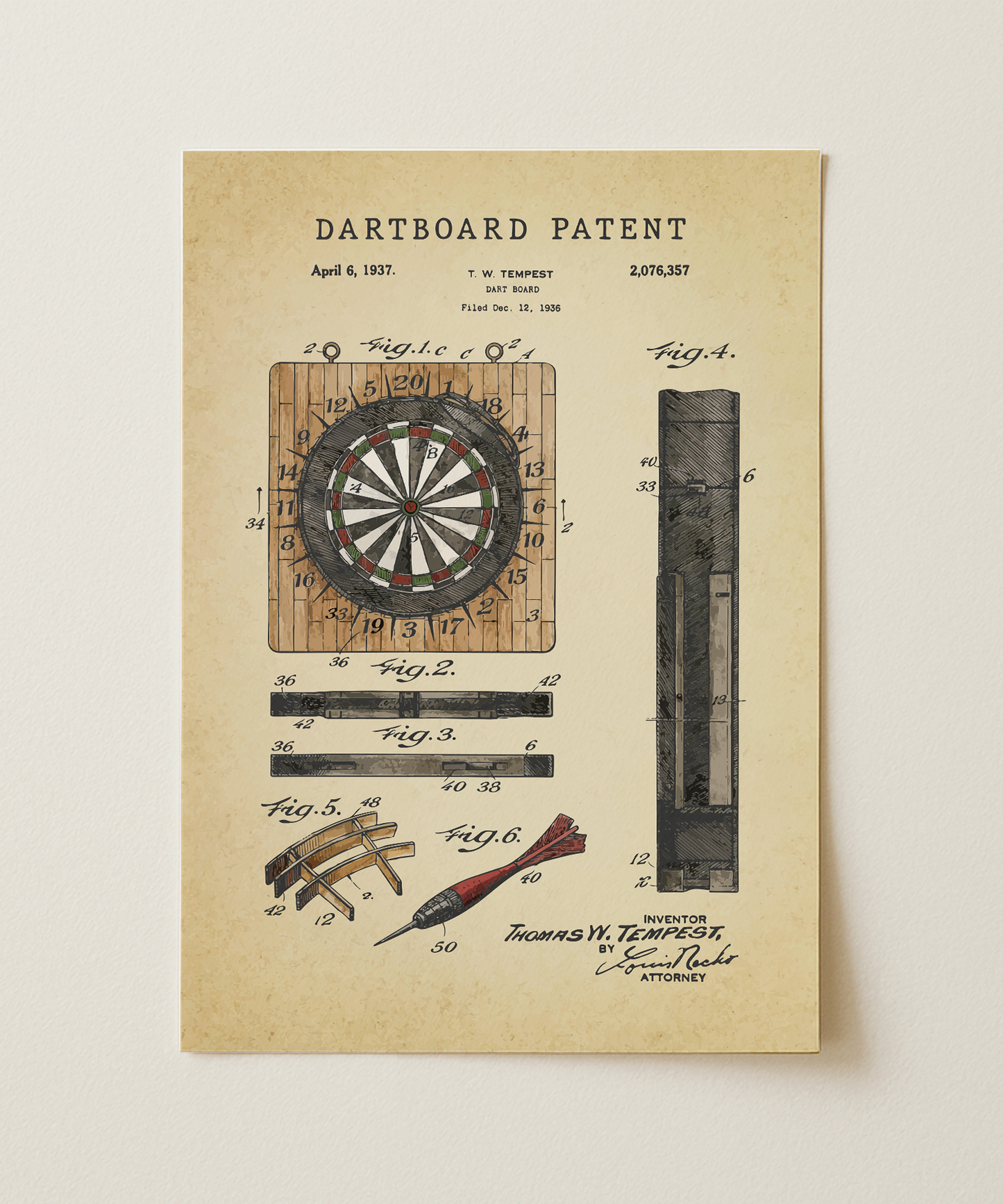 Dartboard Patent