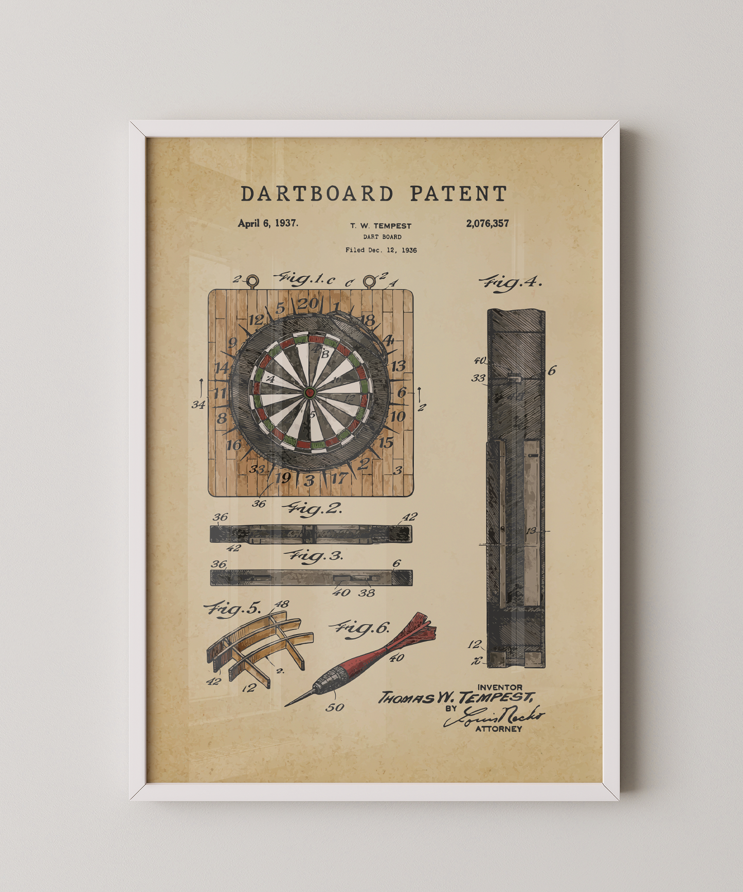 Dartboard Patent