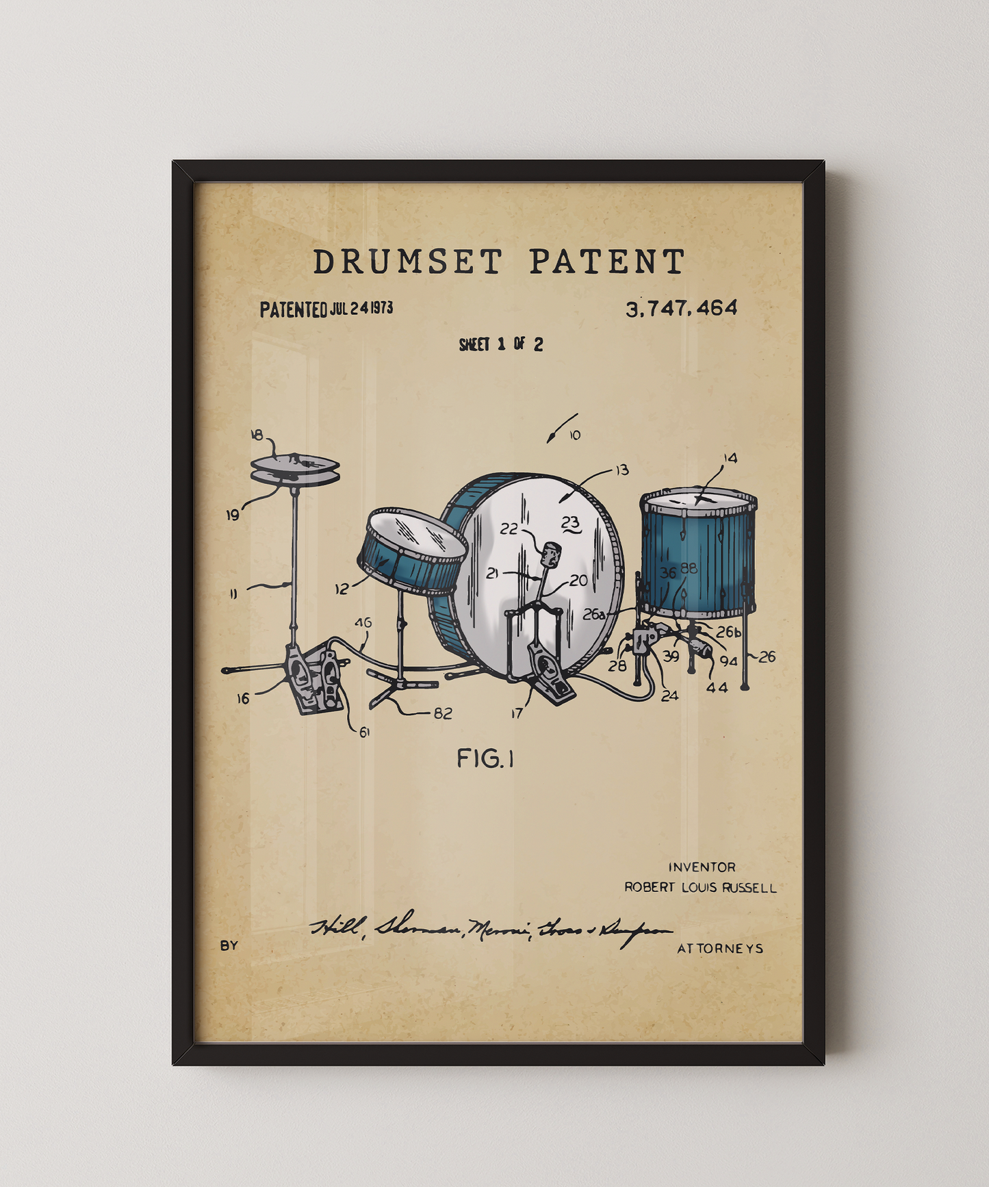 Drumset Patent