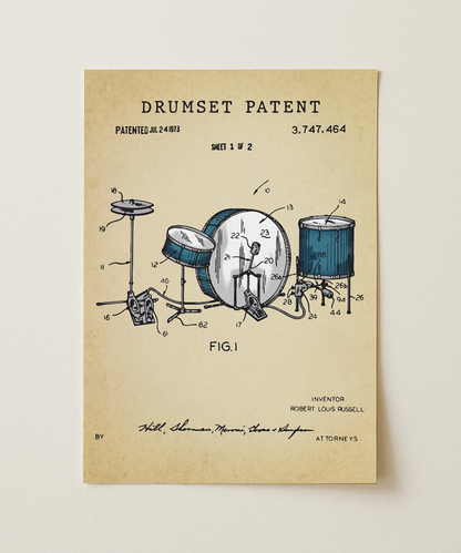 Drumset Patent