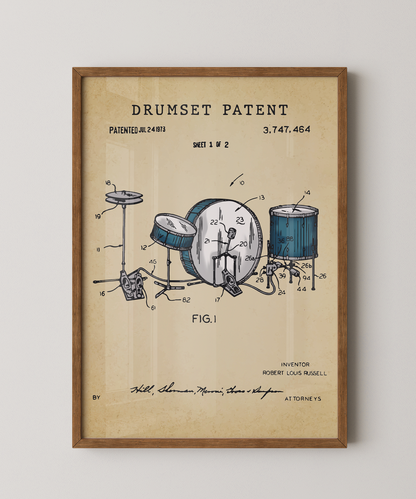 Drumset Patent