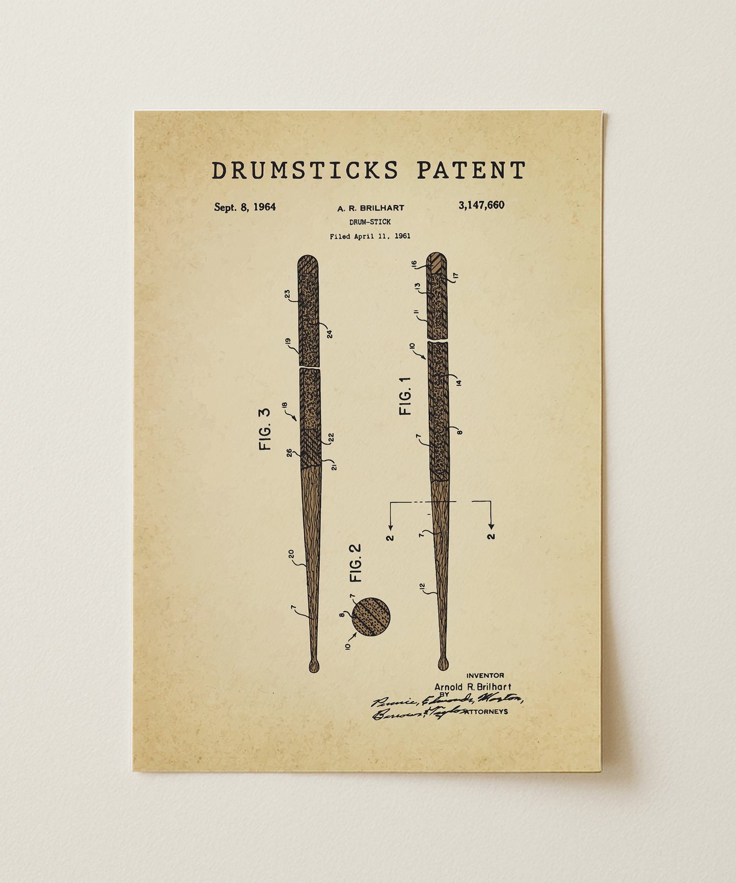 Drumstick Patent