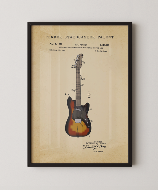 Fender Statocaster Patent