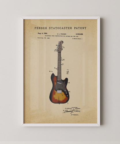 Fender Statocaster Patent