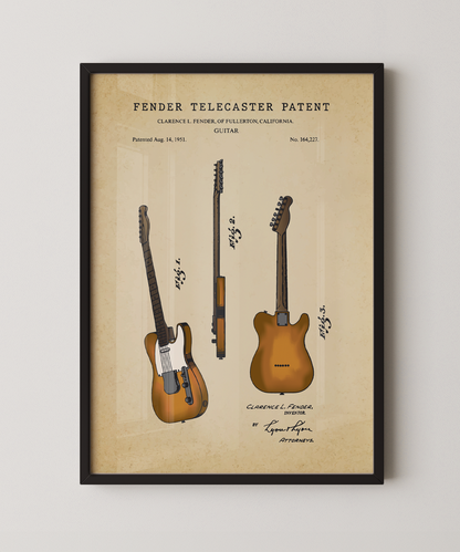 Fender Telecaster Patent