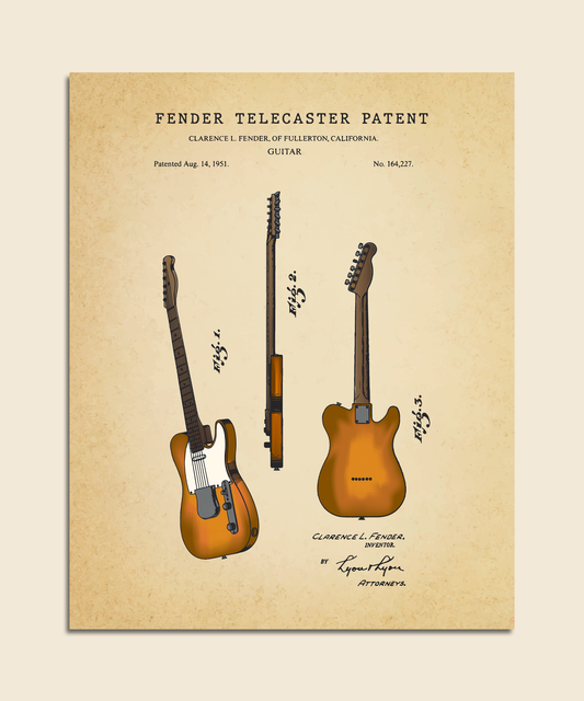 Fender Telecaster Patent