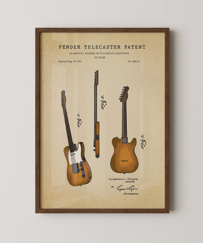 Fender Telecaster Patent