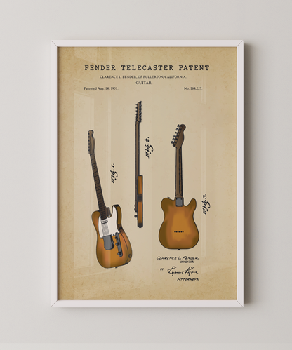 Fender Telecaster Patent