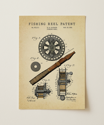 Fishing Reel Patent