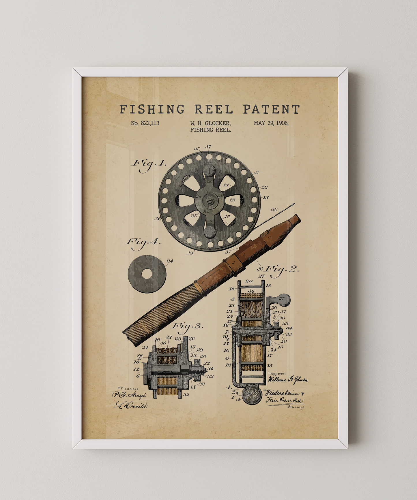 Fishing Reel Patent