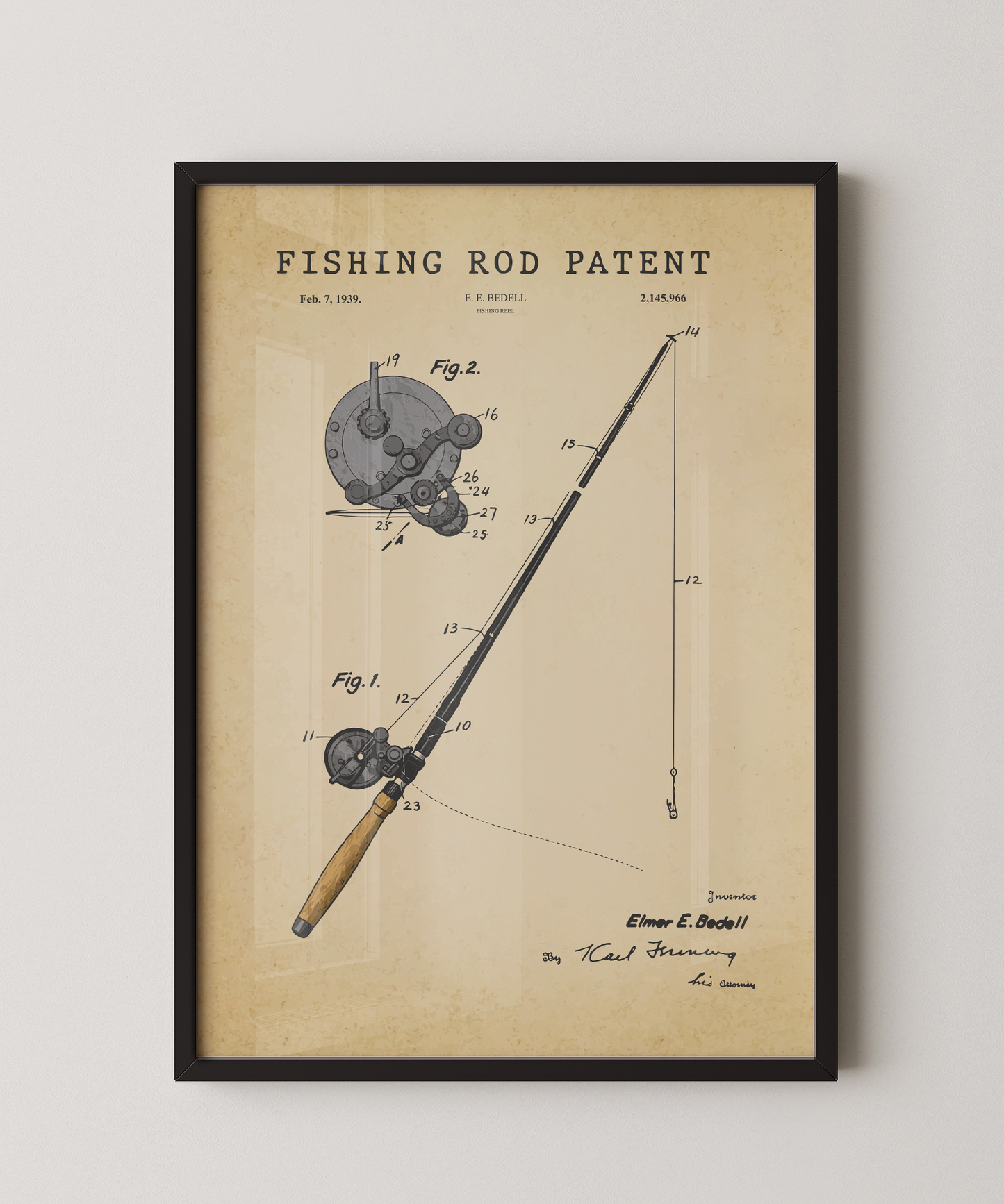 Fishing Rod Patent