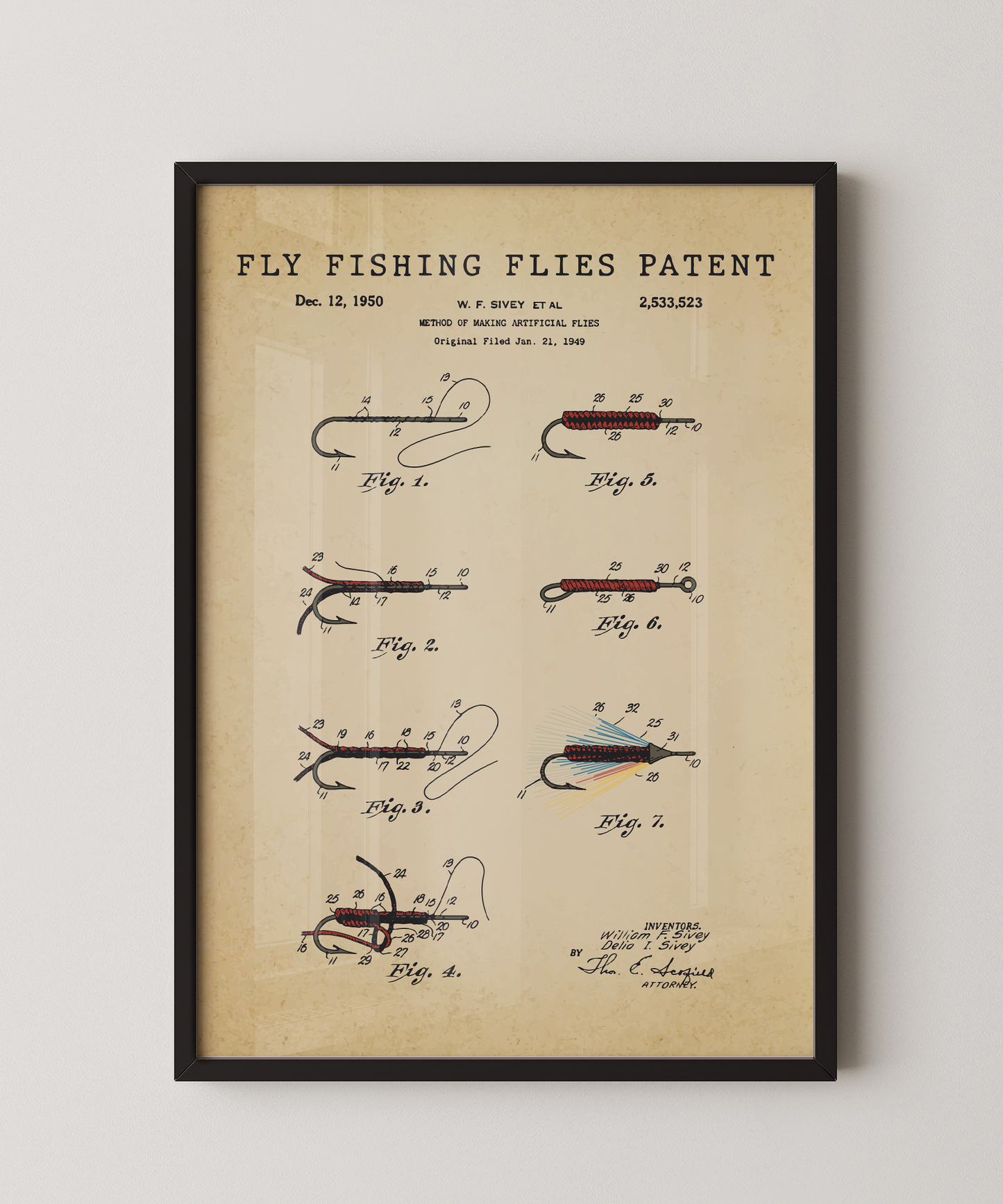 Fly Fishing Flies Patent