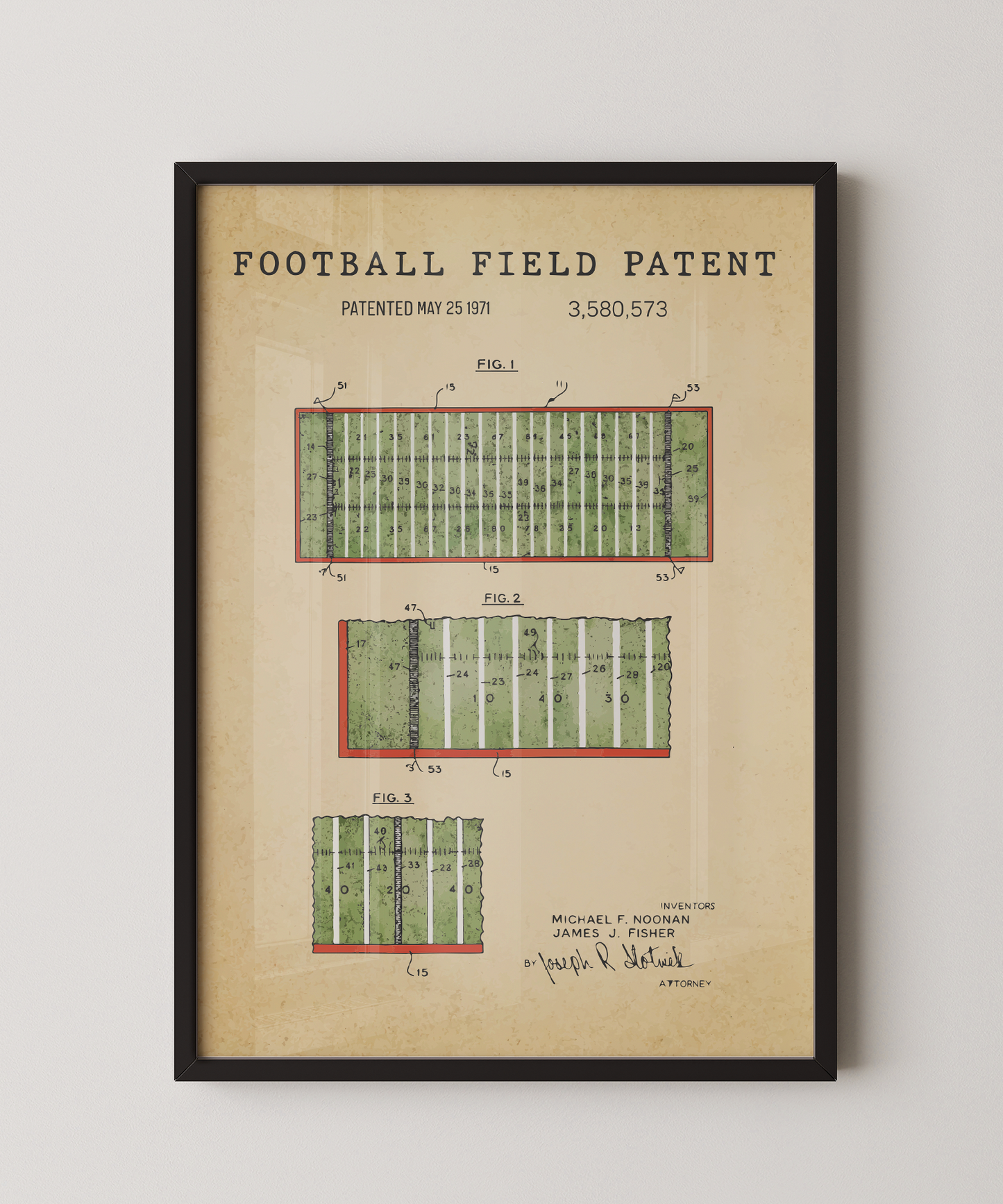 Football Field Patent