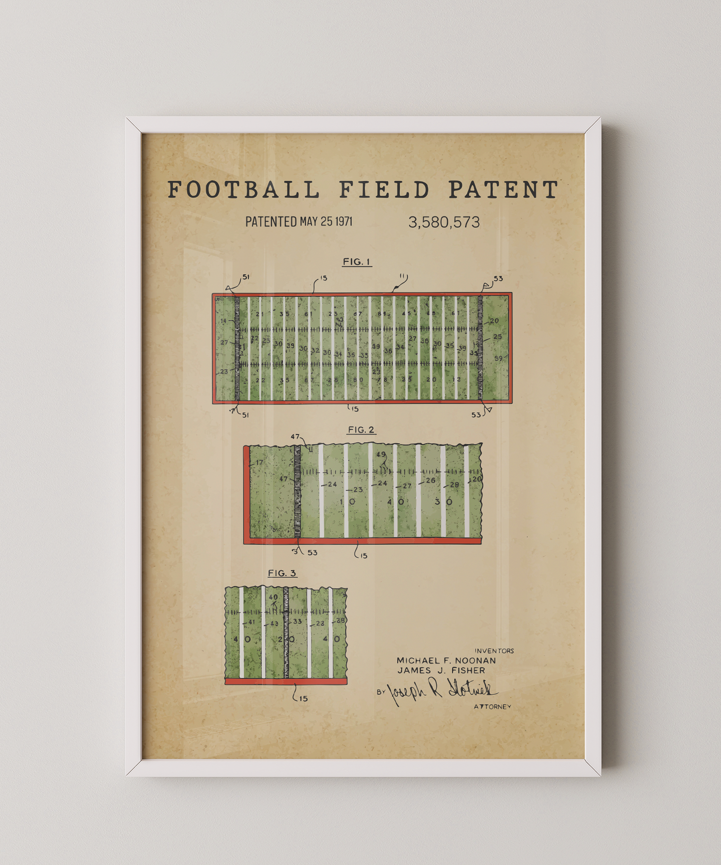 Football Field Patent