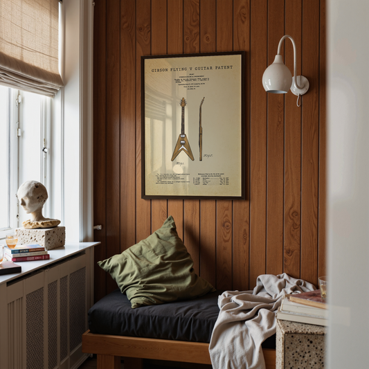 Gibson Flying V Patent
