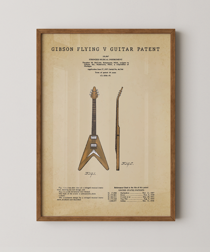 Gibson Flying V Patent