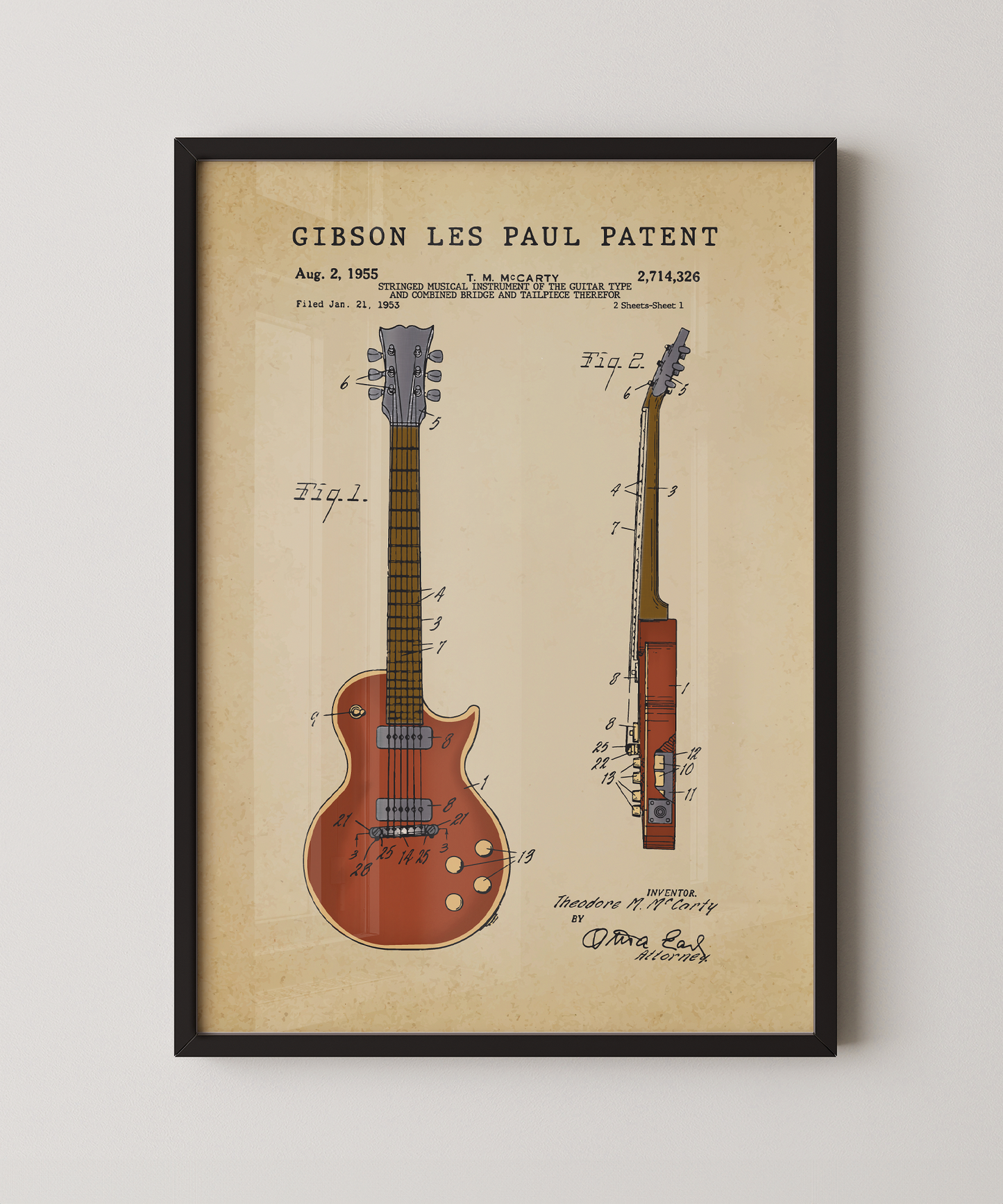 Gibson Les Paul Patent