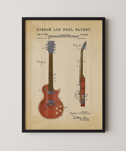 Gibson Les Paul Patent