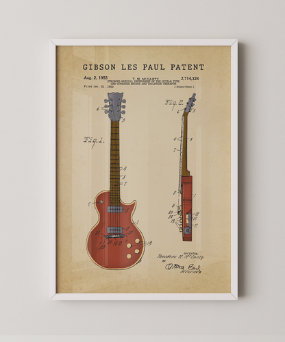 Gibson Les Paul Patent