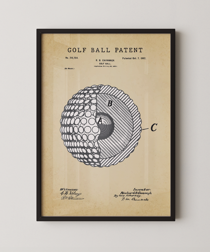Golf Ball Patent