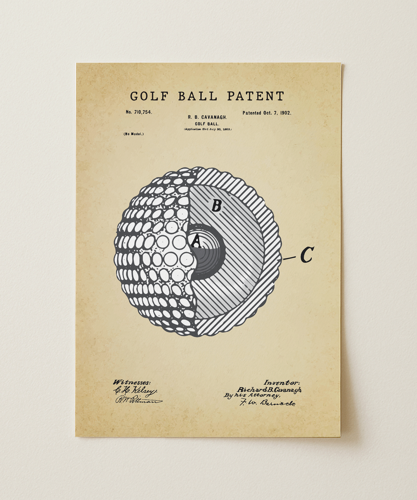 Golf Ball Patent