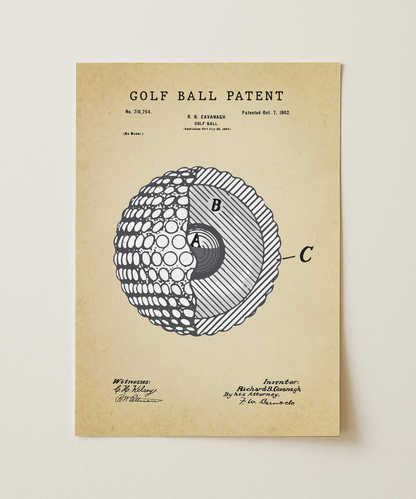 Golf Ball Patent