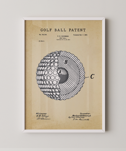 Golf Ball Patent