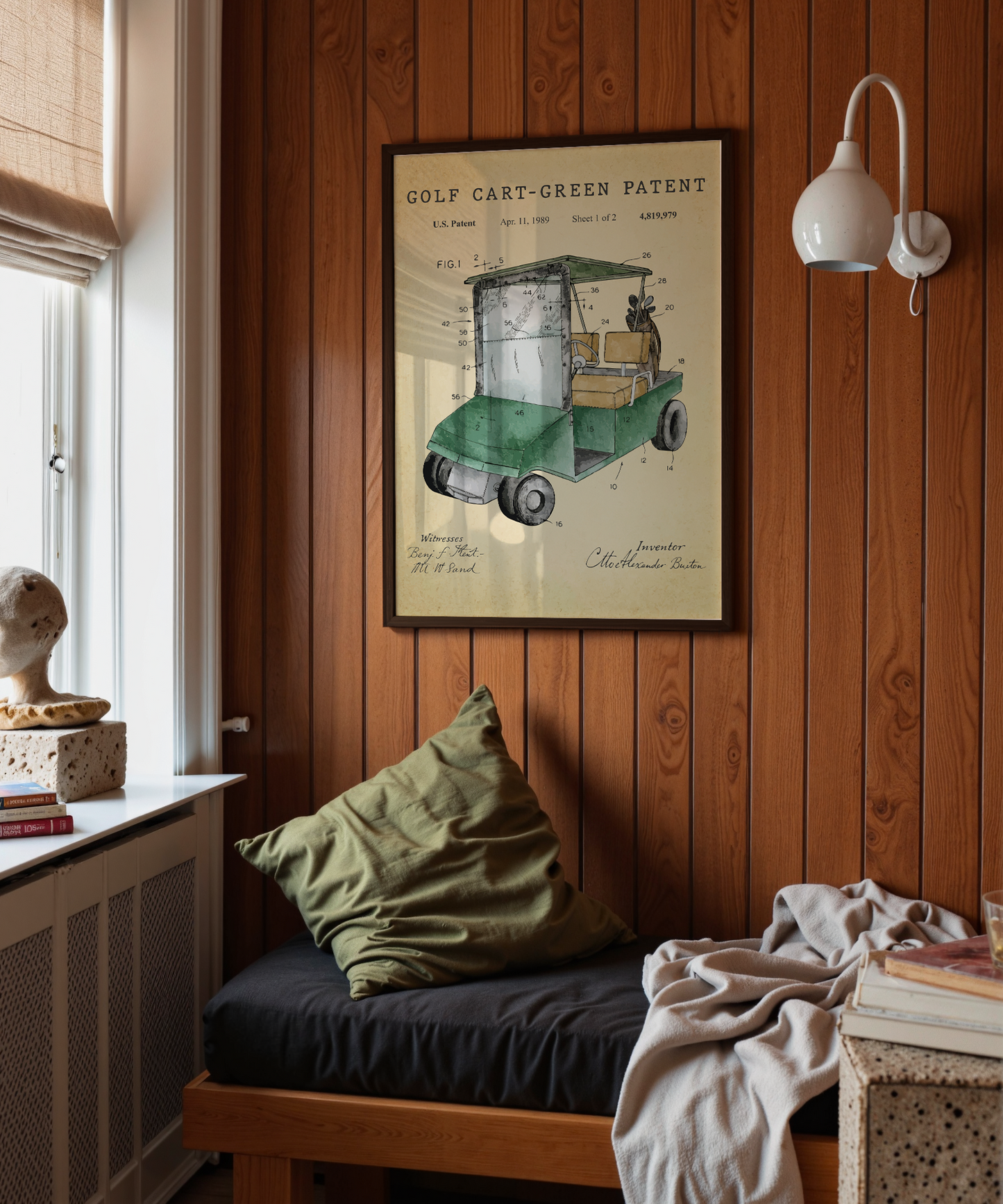 Golf Cart-Green Patent