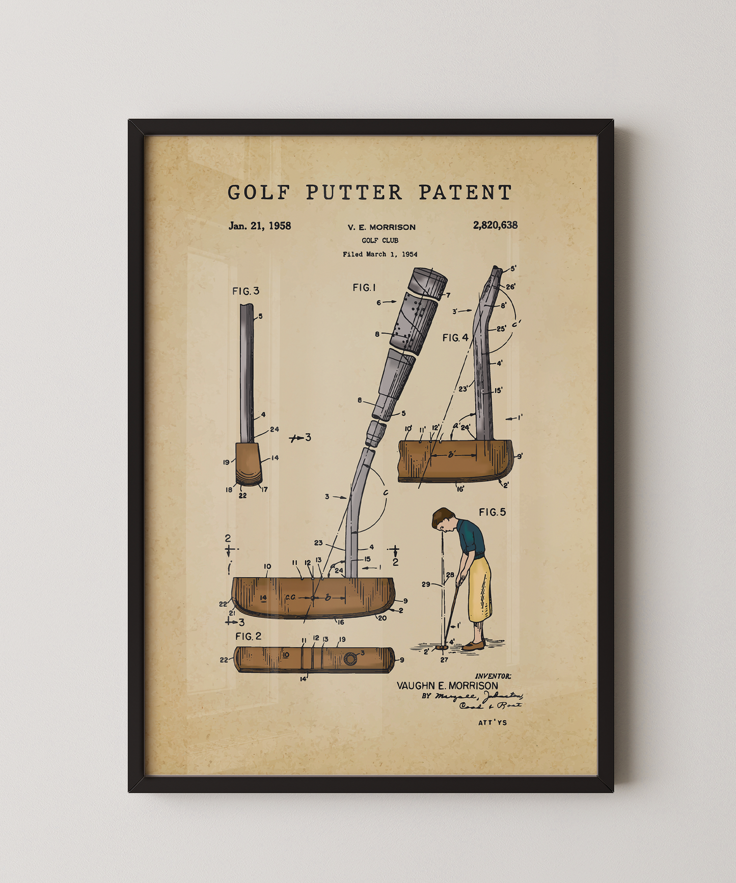 Golf Putter Patent