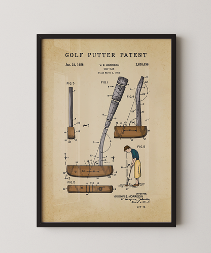 Golf Putter Patent