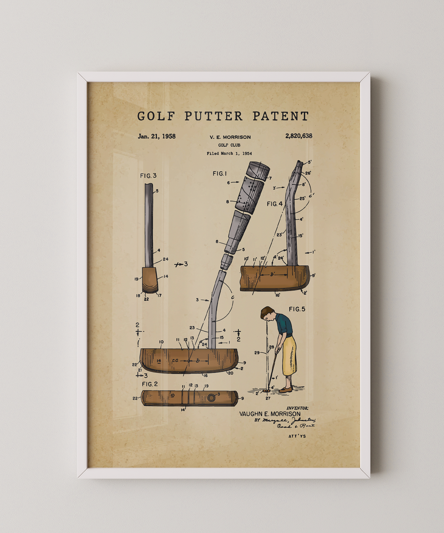 Golf Putter Patent