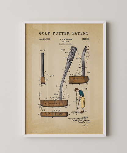 Golf Putter Patent