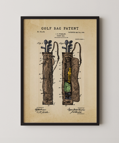Golf Bag Patent