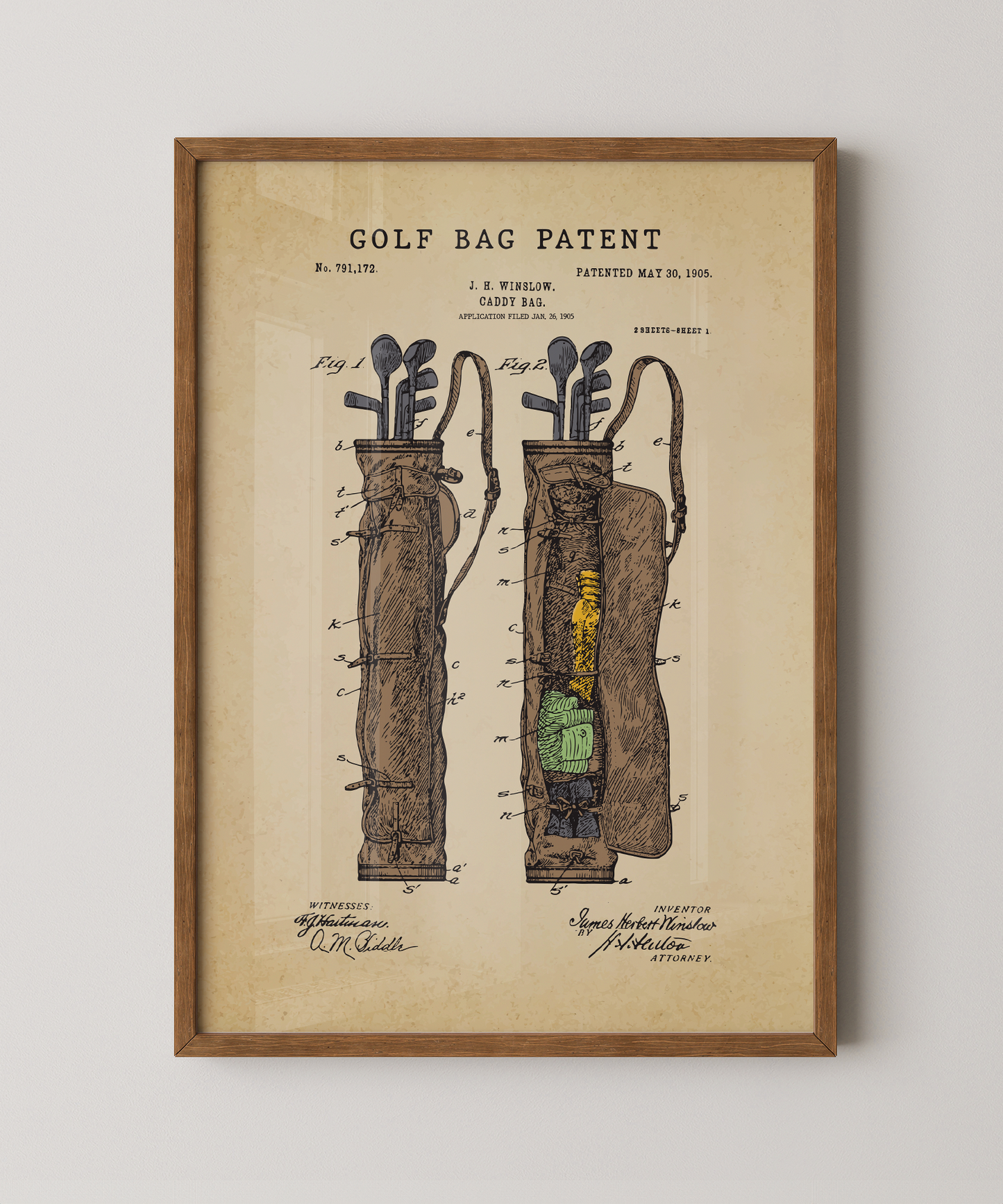 Golf Bag Patent