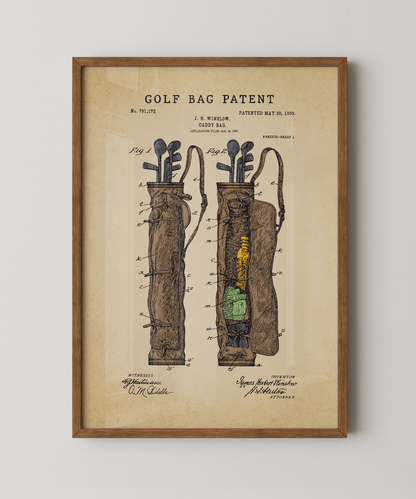Golf Bag Patent
