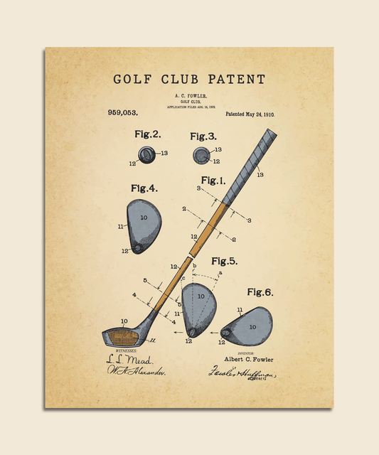 Golf Club Patent