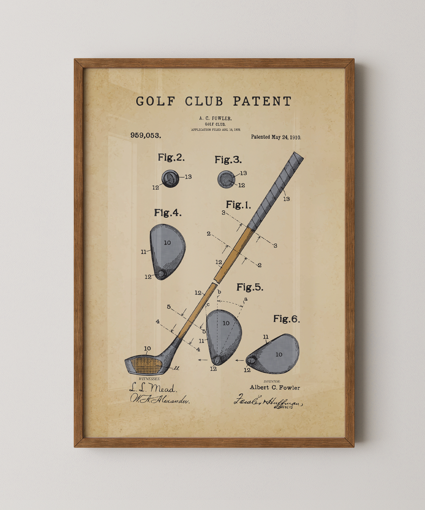 Golf Club Patent