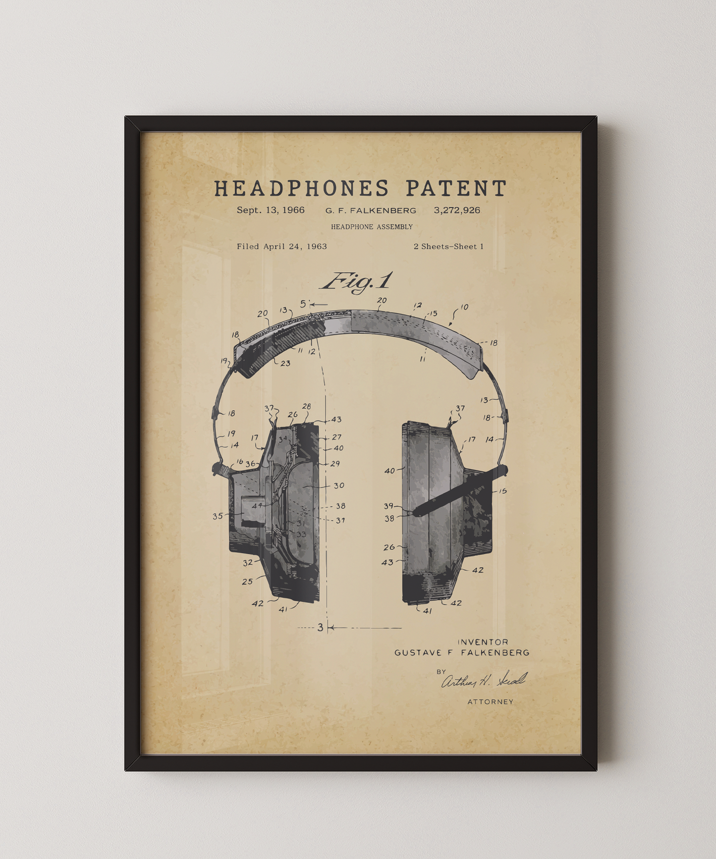 Headphones Patent